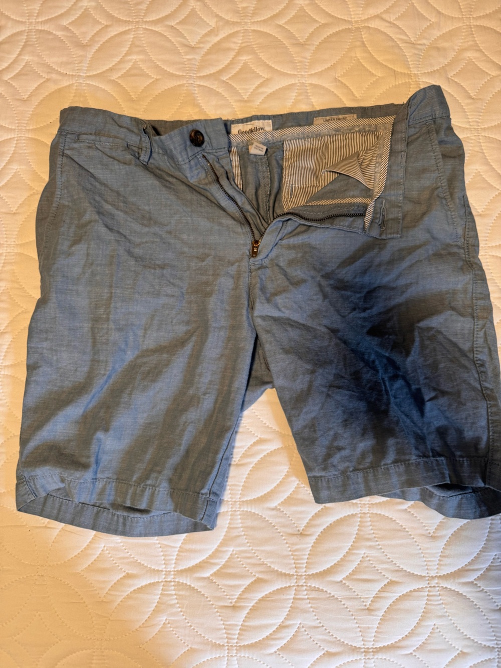 Goodfellow & Co Light Blue Men's Casual Shorts